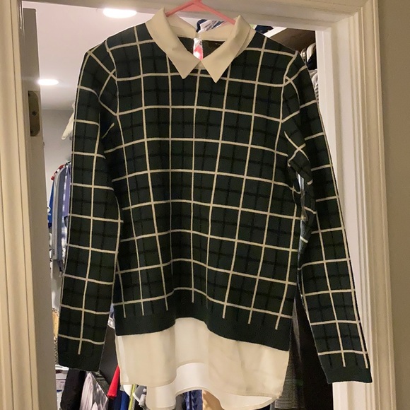 sweater without undershirt